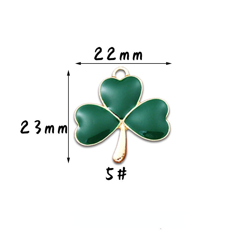 Accesorios De Llavero De Aleación De Trébol De San Patricio Al Por Mayor